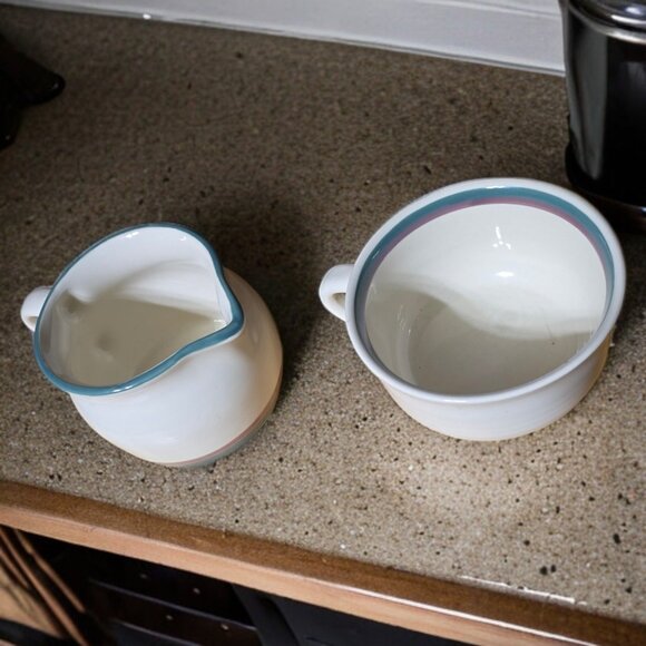 PFALTZGRAFF Vintage JUNIPER Gravy Boat and Soup Mug Stonewear - Picture 3 of 4